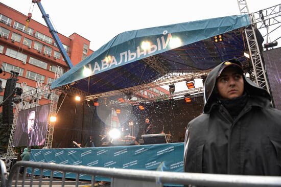 Rally-concert for Alexei Navalny