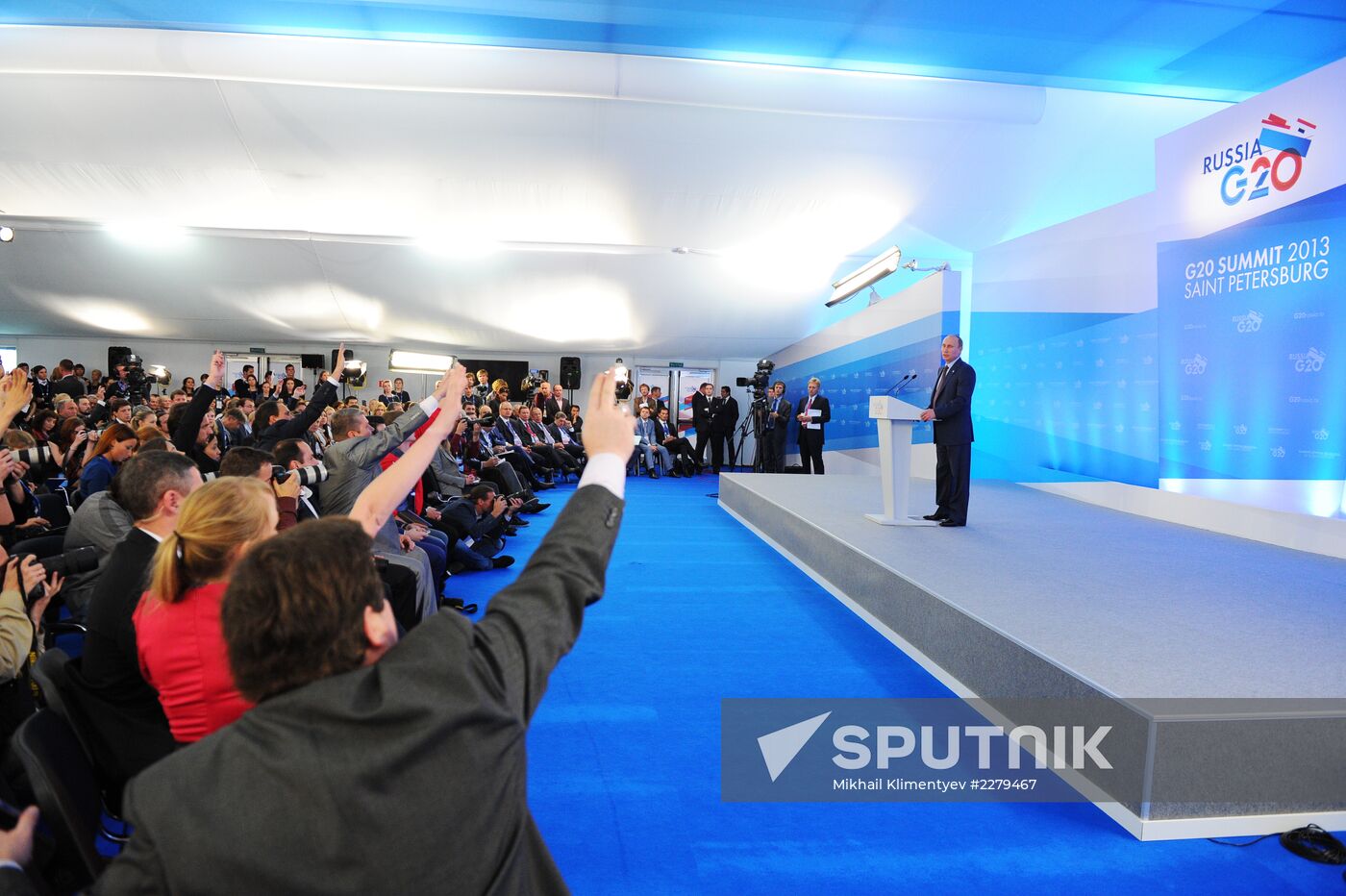 Press conference by Vladimir Putin on G20 Summit outcomes