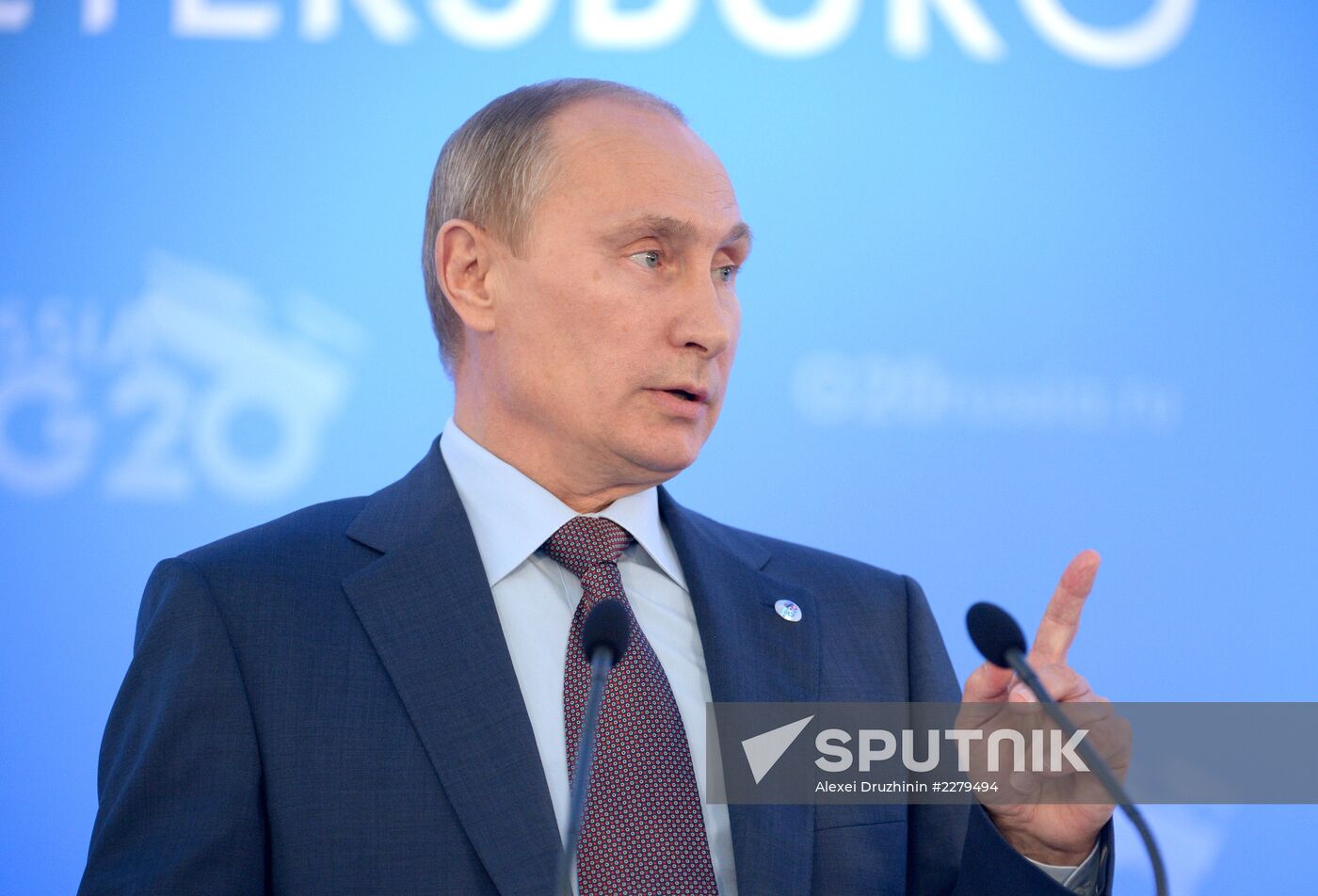 Press conference by Vladimir Putin on G20 Summit outcomes