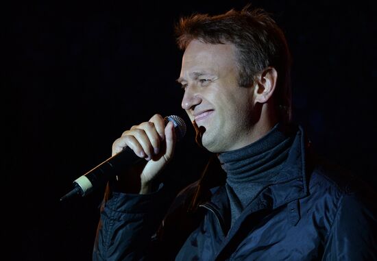 Rally-concert for Alexei Navalny