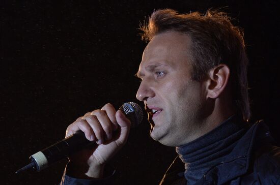 Rally-concert for Alexei Navalny