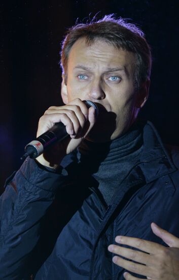 Rally-concert for Alexei Navalny