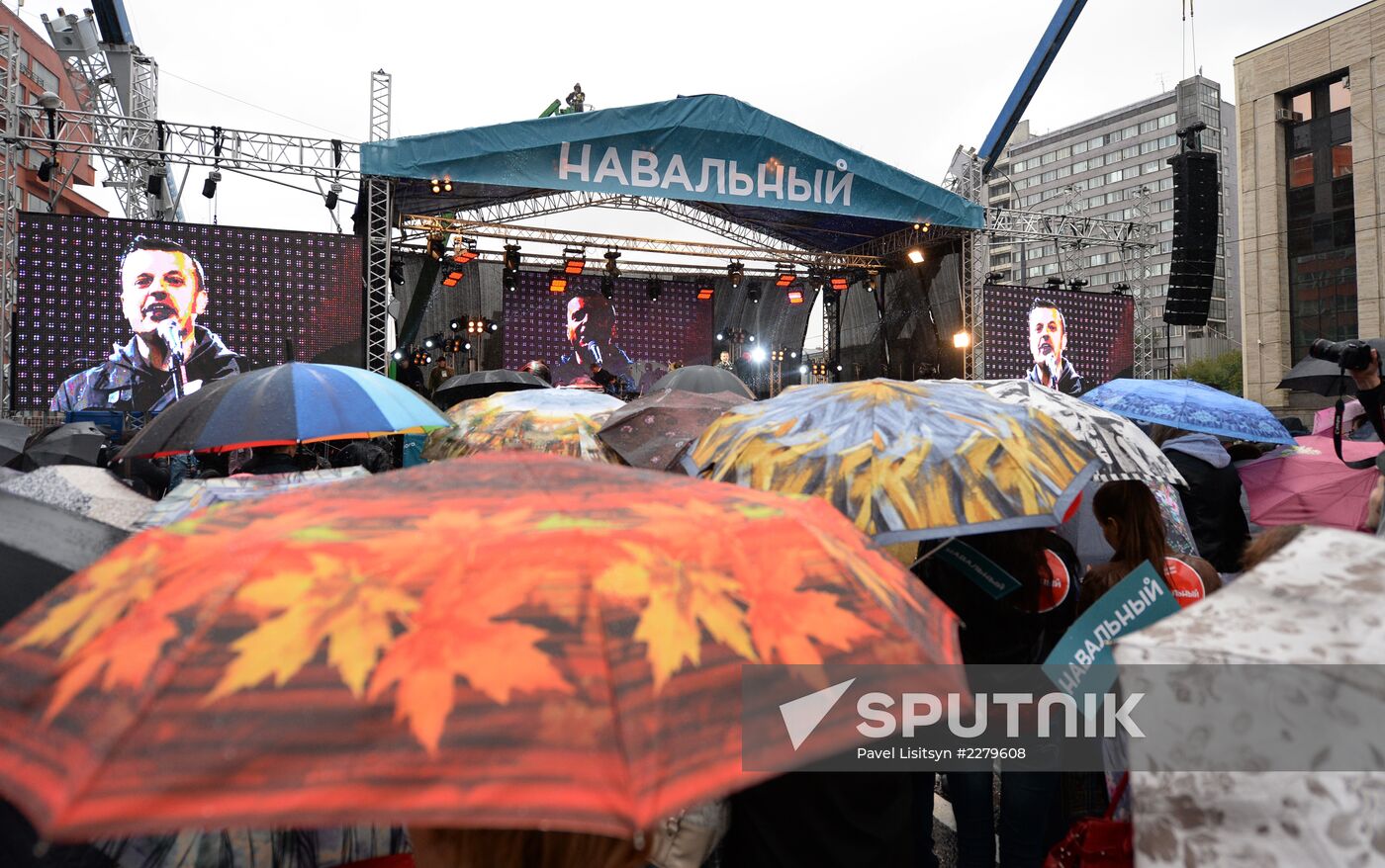 Rally-concert for Alexei Navalny