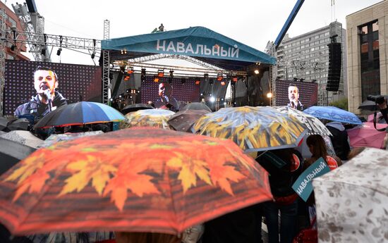Rally-concert for Alexei Navalny