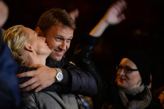 Rally-concert for Alexei Navalny