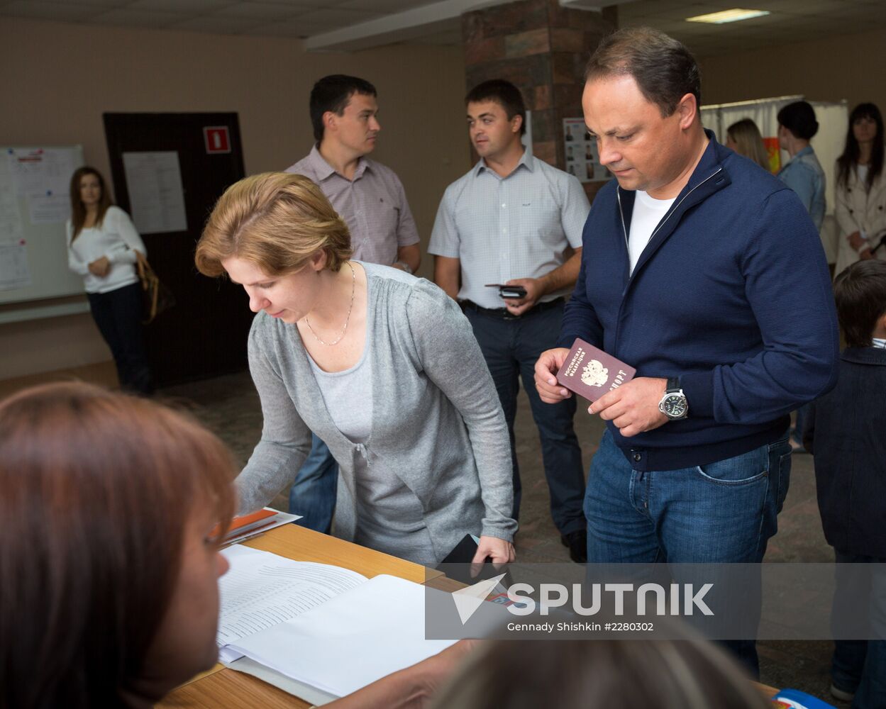 Russia holds Unified Voting Day