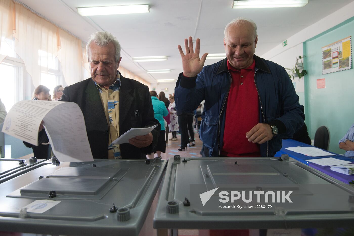 Russia holds Unified Voting Day
