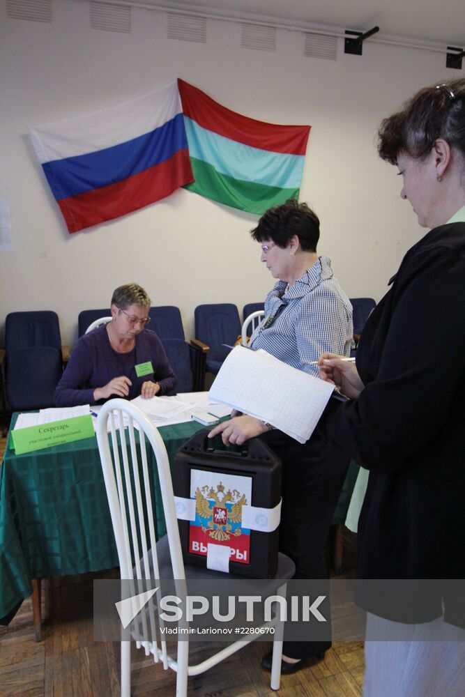 Russia holds Unified Voting Day