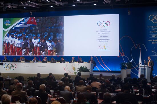 Olympic Program approval for 2020 and 2024