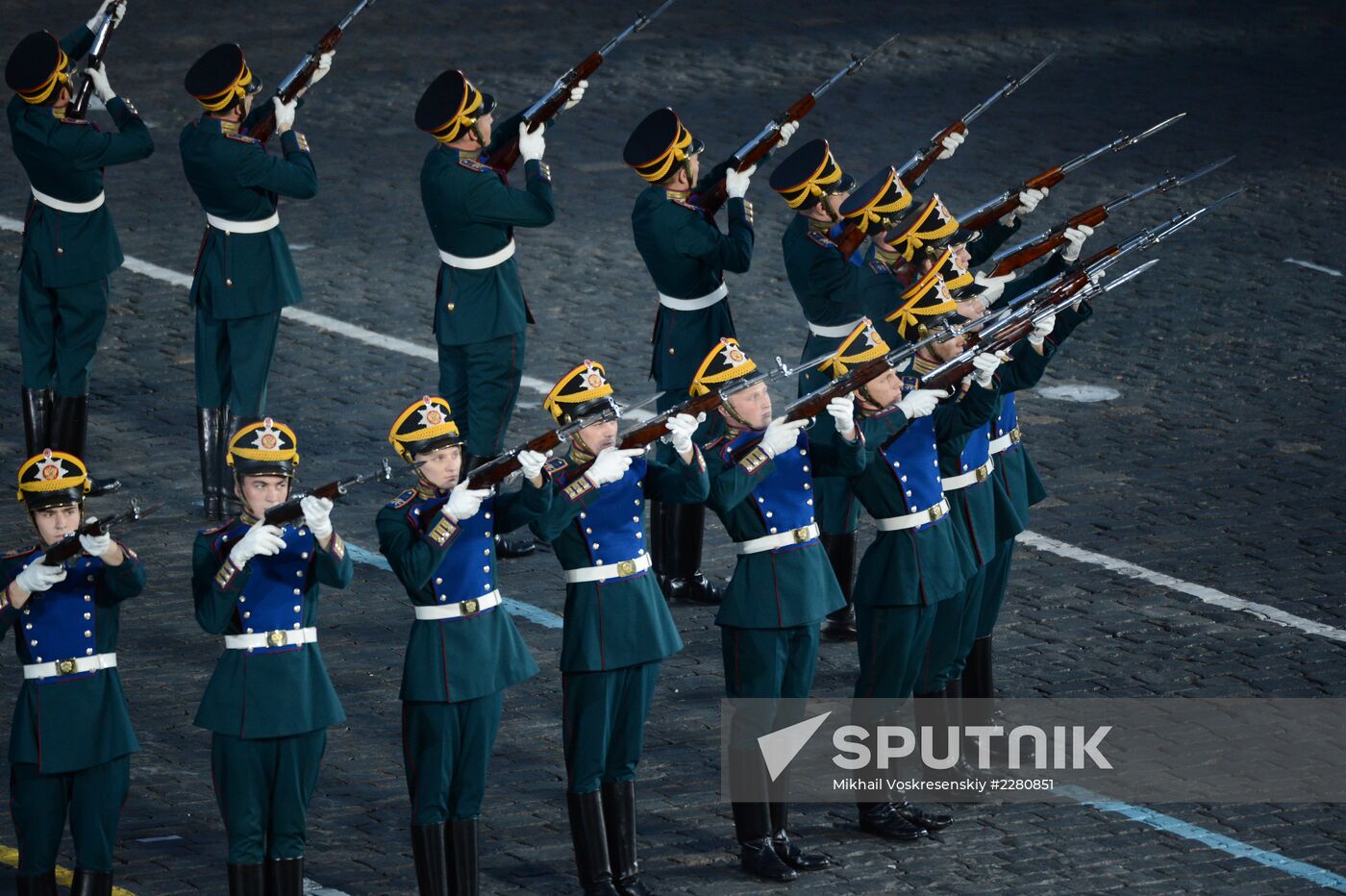 Closing of Spasskaya Tower Festival