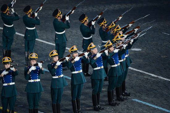 Closing of Spasskaya Tower Festival