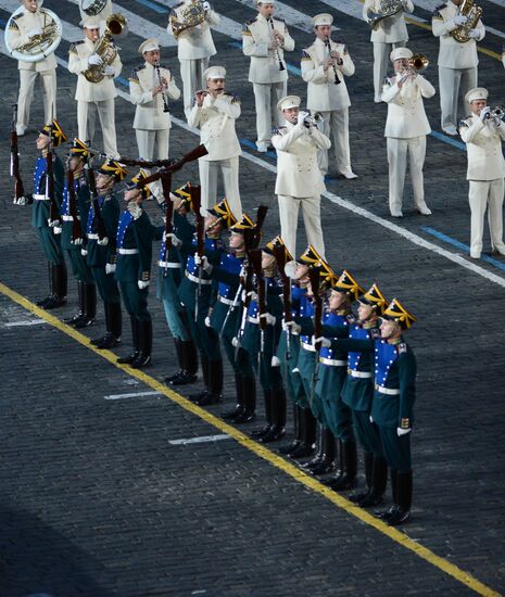 Closing of Spasskaya Tower Festival