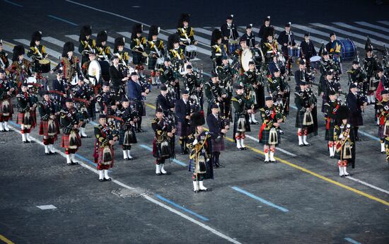 Closing of Spasskaya Tower Festival