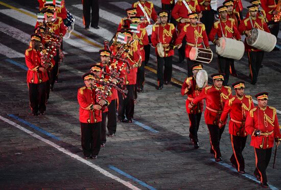 Closing of Spasskaya Tower Festival