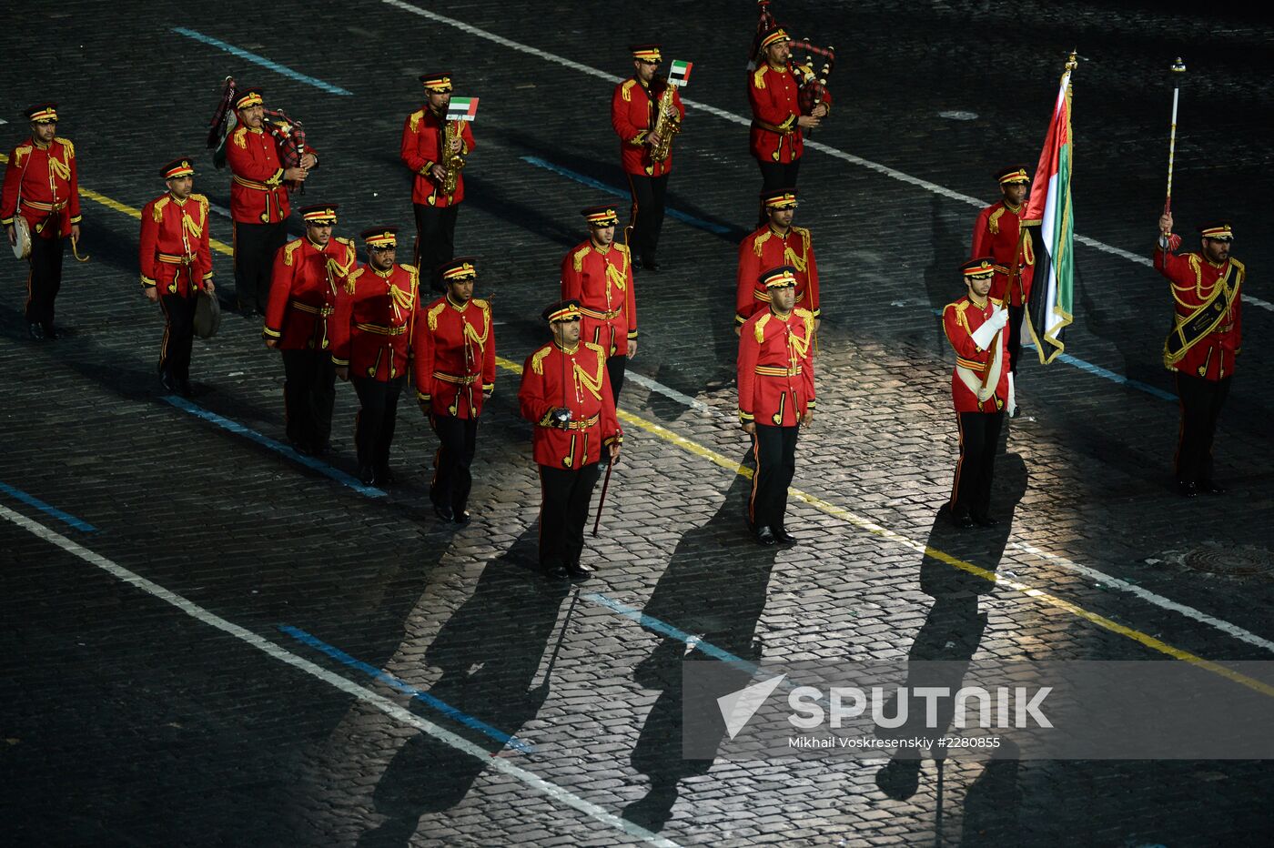 Closing of Spasskaya Tower Festival