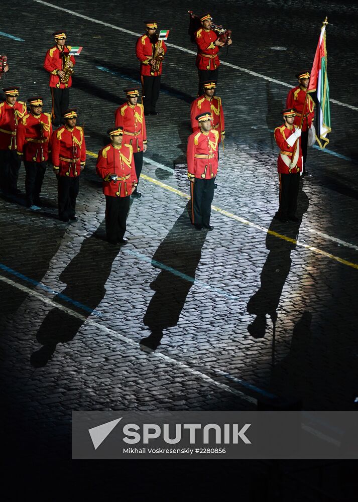 Closing of Spasskaya Tower Festival