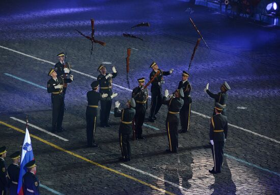 Closing of Spasskaya Tower Festival