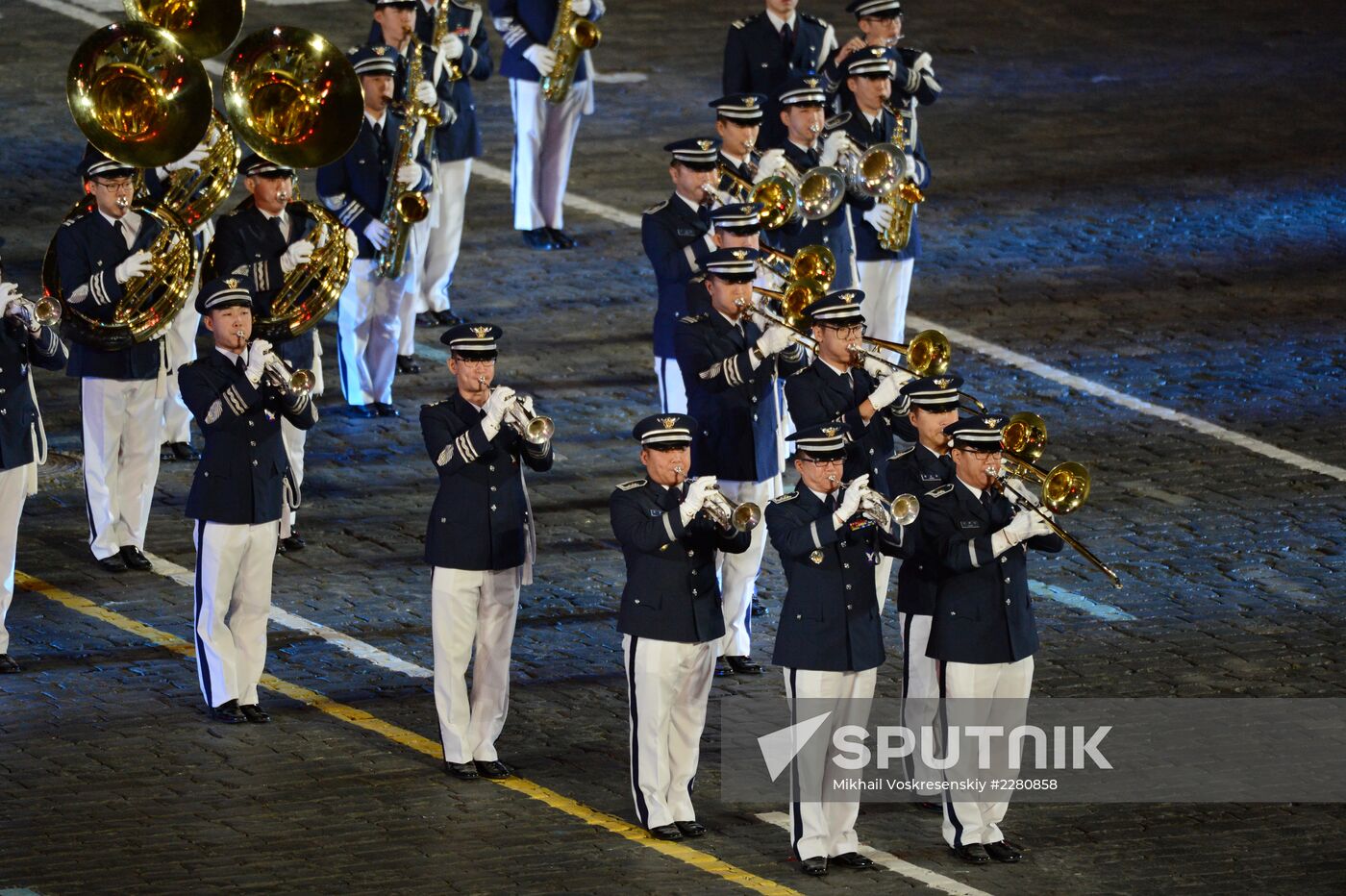 Closing of Spasskaya Tower Festival