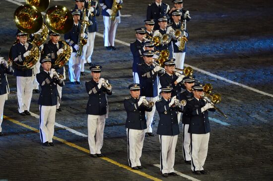Closing of Spasskaya Tower Festival
