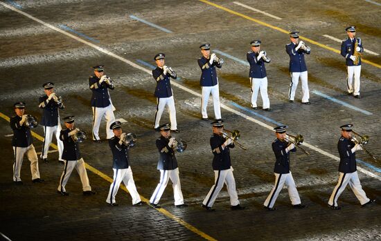 Closing of Spasskaya Tower Festival