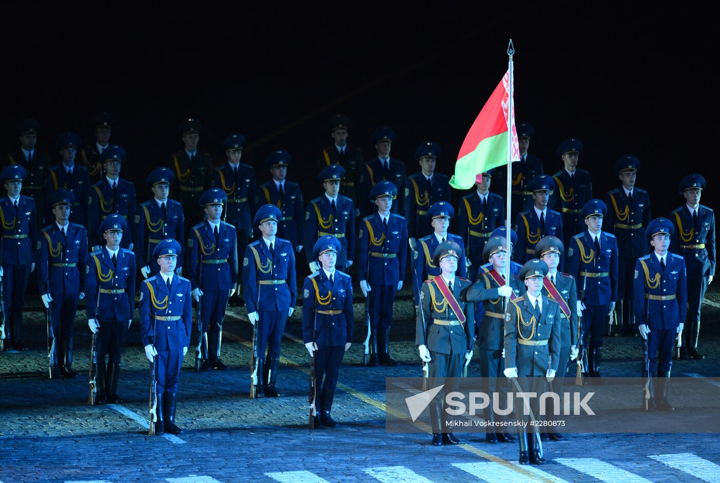 Closing of Spasskaya Tower Festival