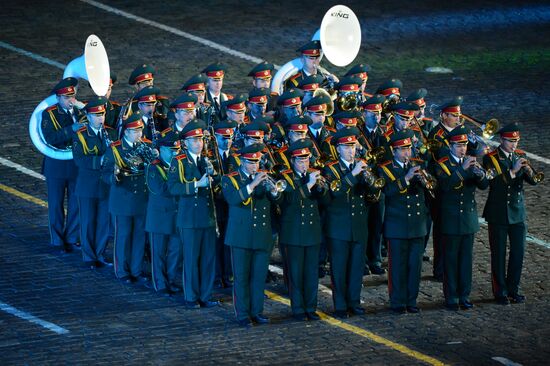 Closing of Spasskaya Tower Festival