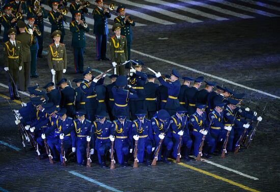 Closing of Spasskaya Tower Festival