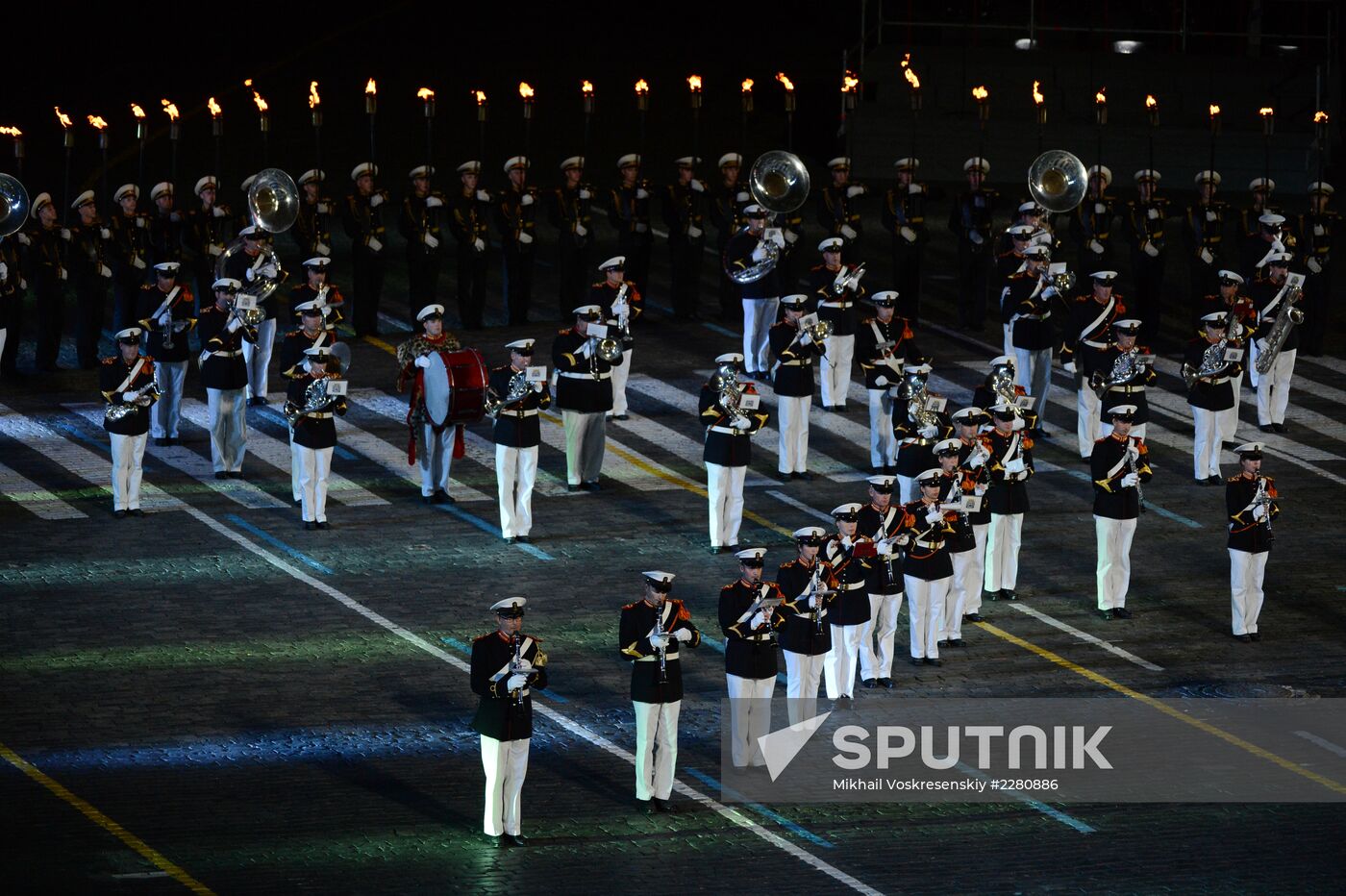 Closing of Spasskaya Tower Festival