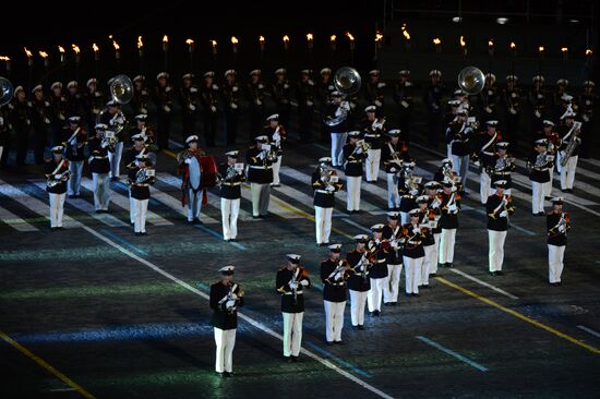 Closing of Spasskaya Tower Festival