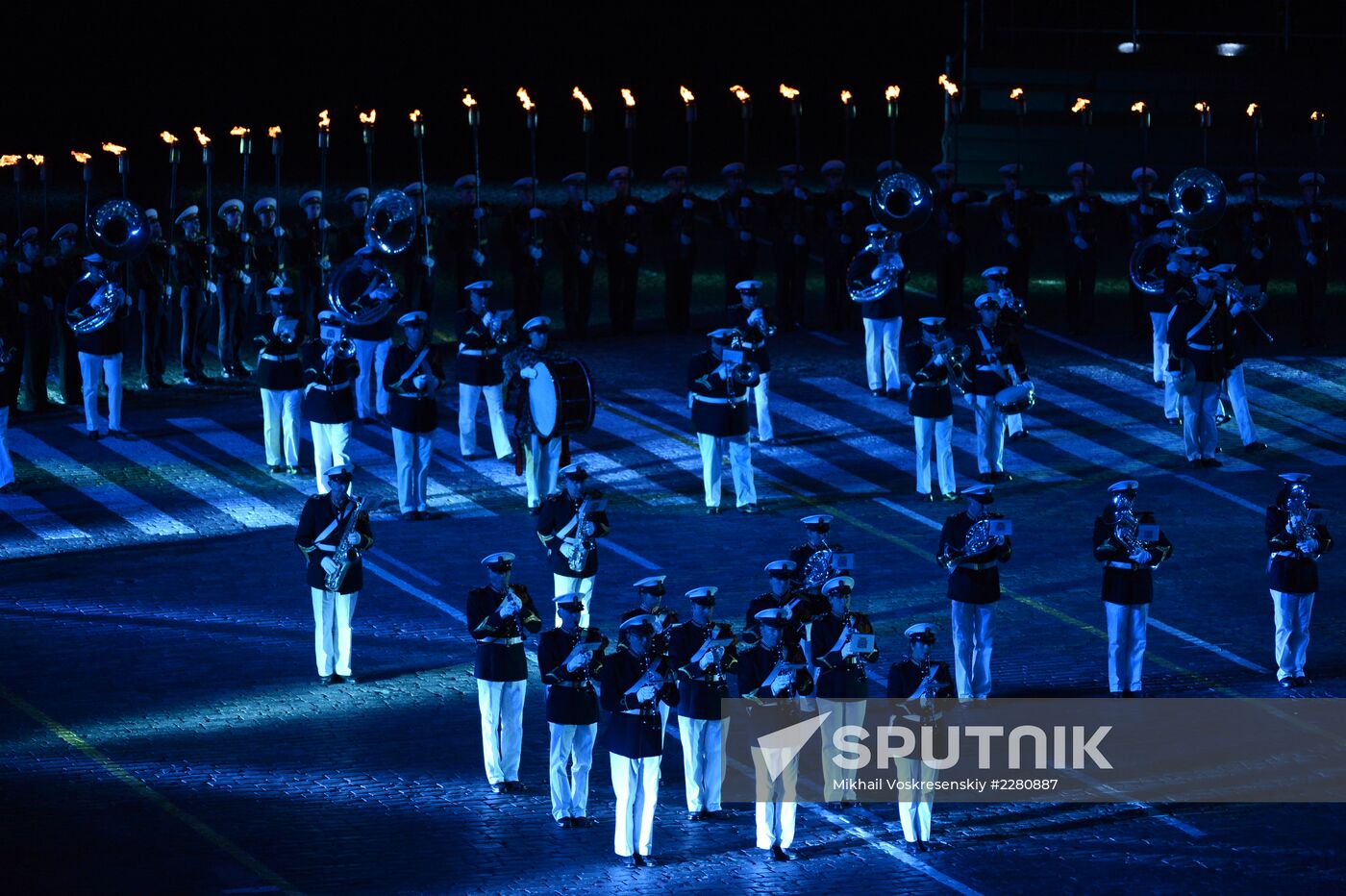 Closing of Spasskaya Tower Festival