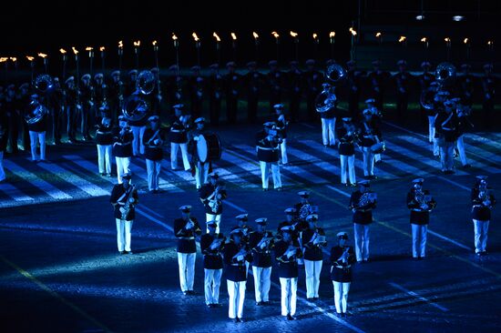 Closing of Spasskaya Tower Festival