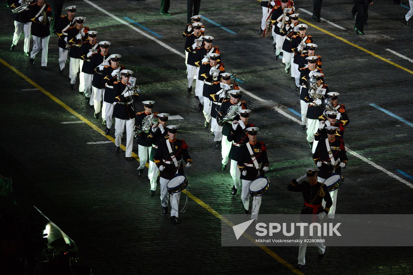 Closing of Spasskaya Tower Festival