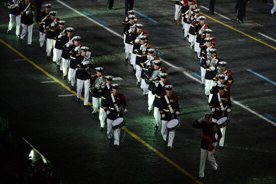 Closing of Spasskaya Tower Festival