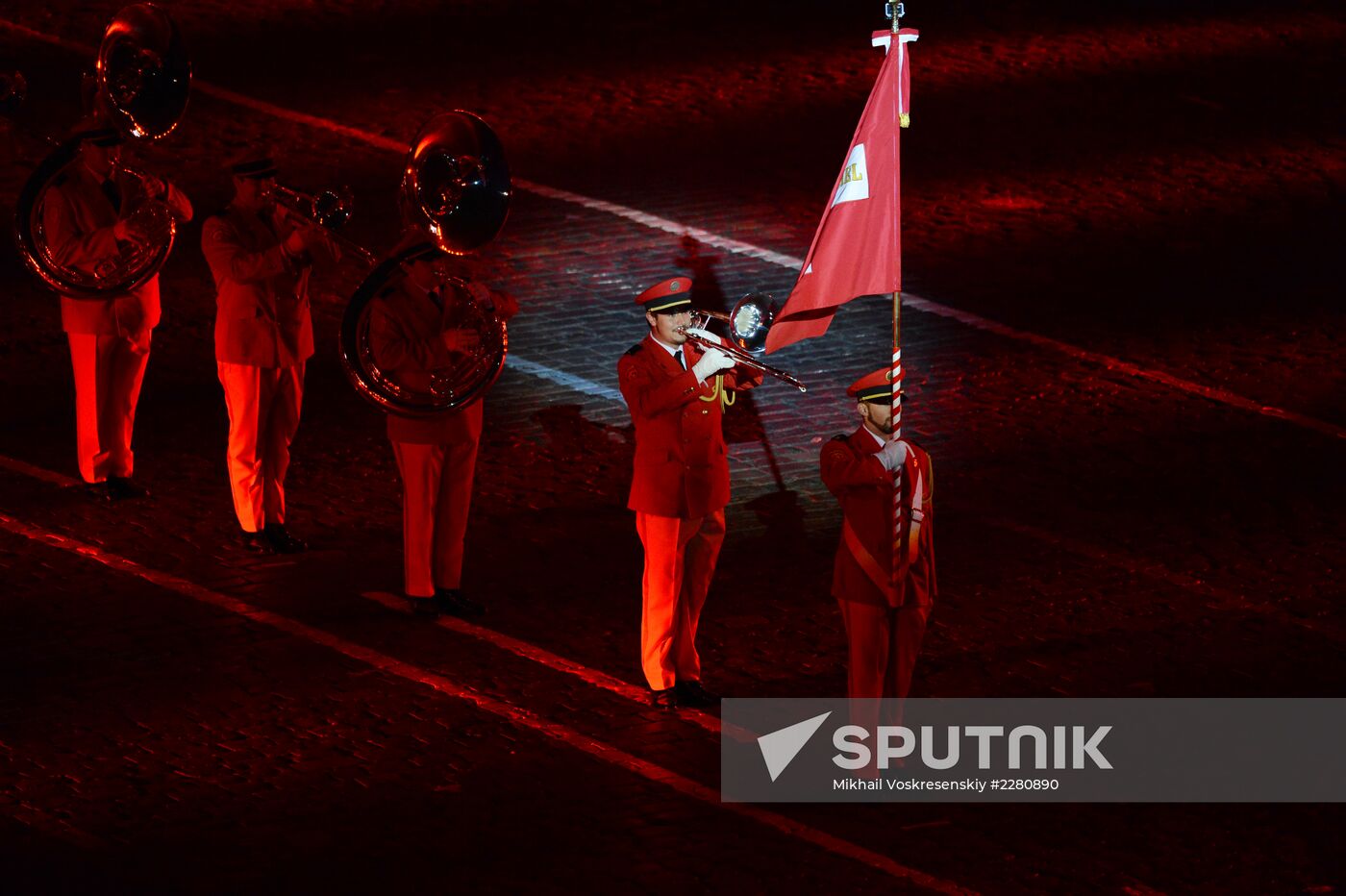 Closing of Spasskaya Tower Festival