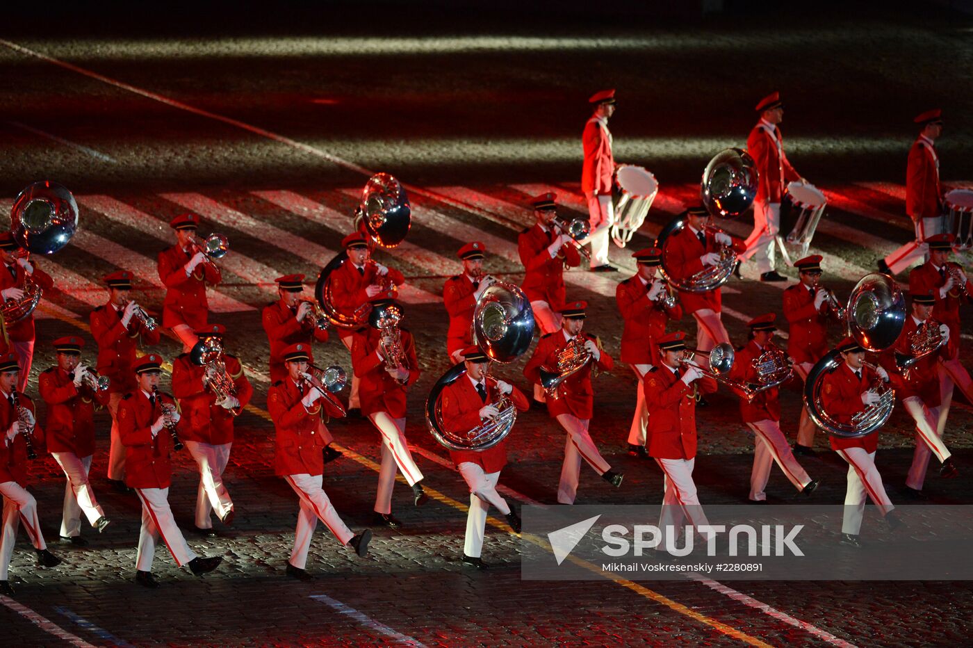 Closing of Spasskaya Tower Festival