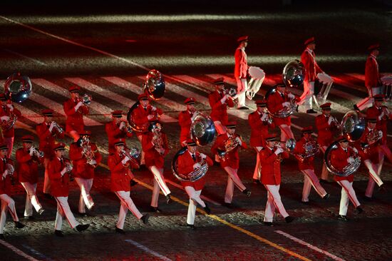 Closing of Spasskaya Tower Festival