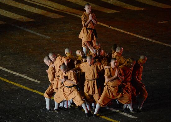 Closing of Spasskaya Tower Festival