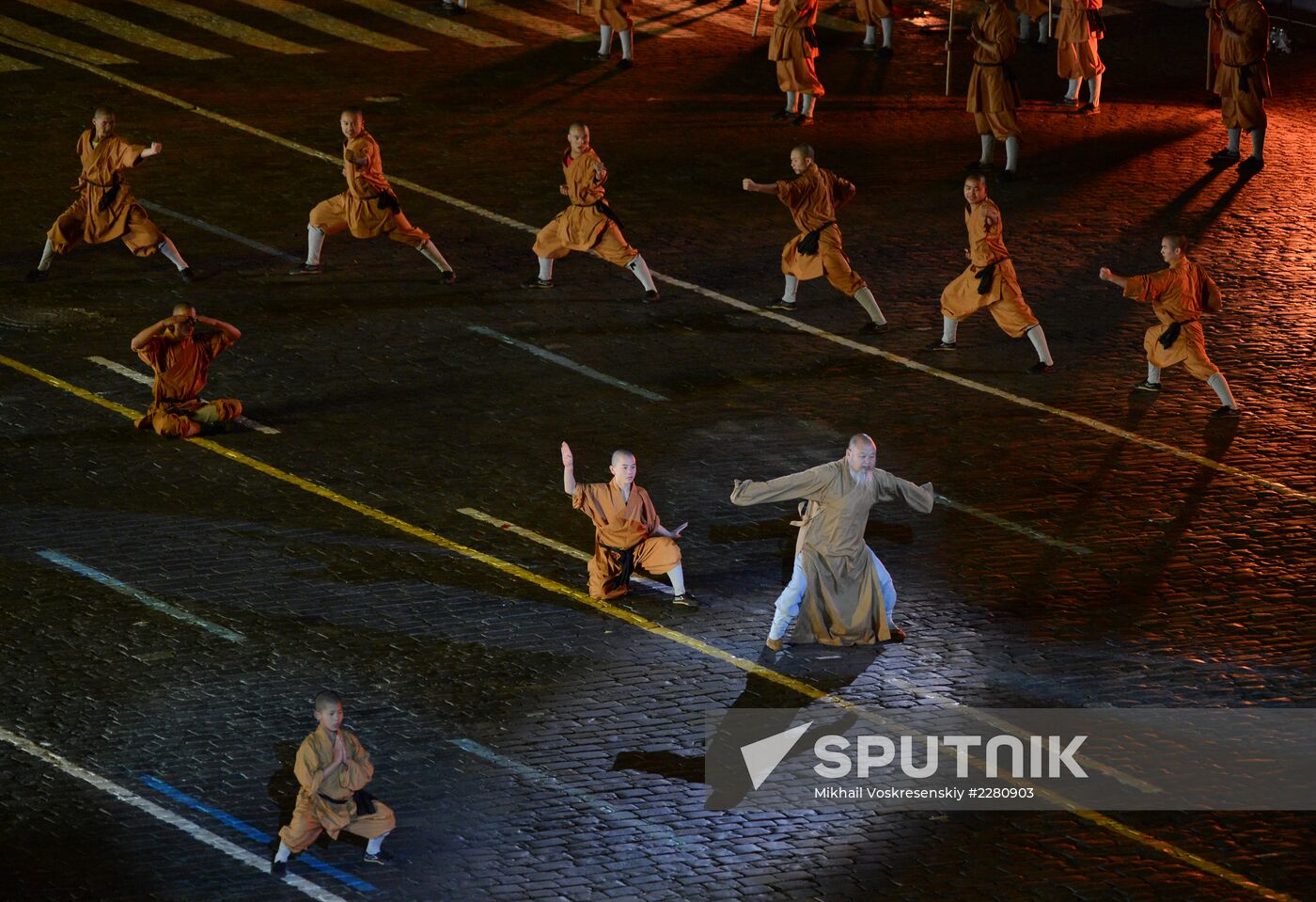 Closing of Spasskaya Tower Festival