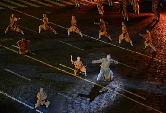 Closing of Spasskaya Tower Festival