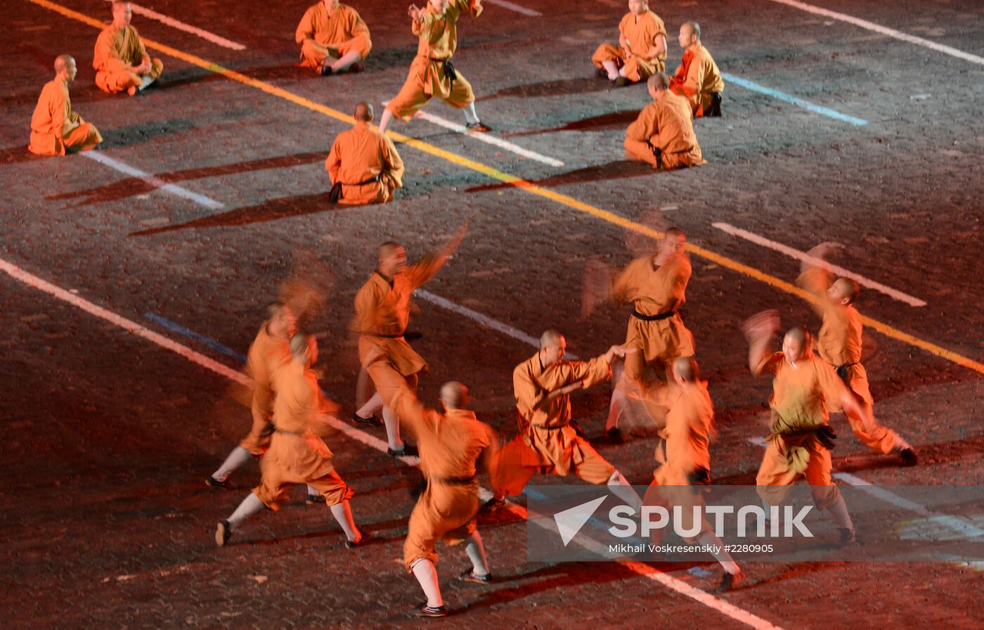 Closing of Spasskaya Tower Festival