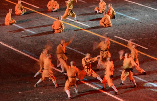 Closing of Spasskaya Tower Festival