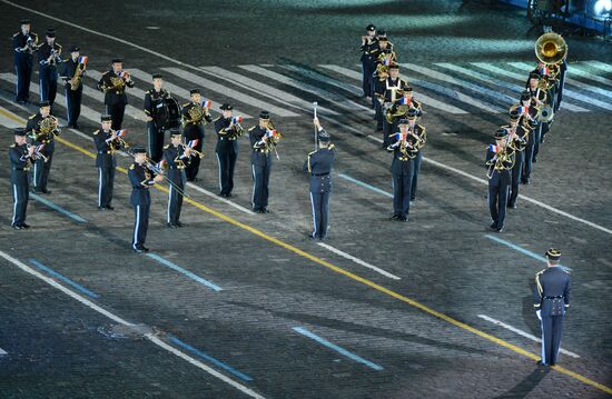 Closing of Spasskaya Tower Festival