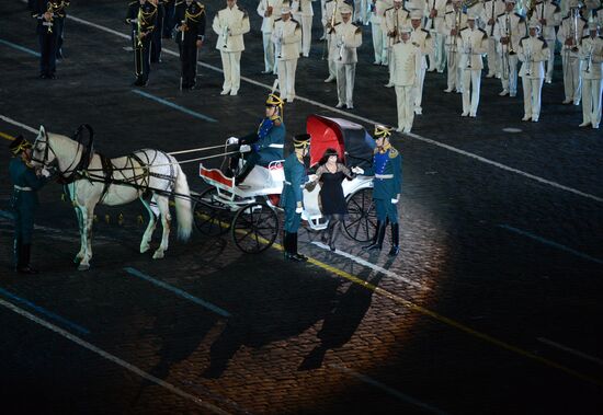 Closing of Spasskaya Tower Festival