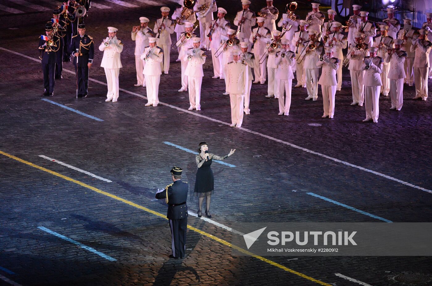 Closing of Spasskaya Tower Festival