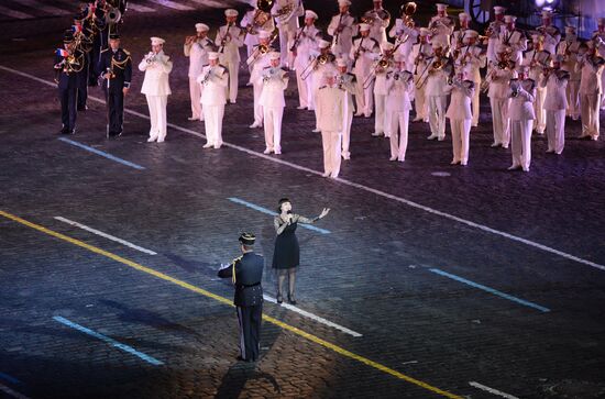 Closing of Spasskaya Tower Festival