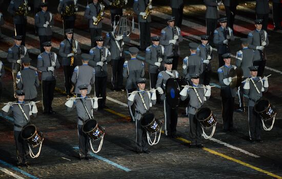 Closing of Spasskaya Tower Festival