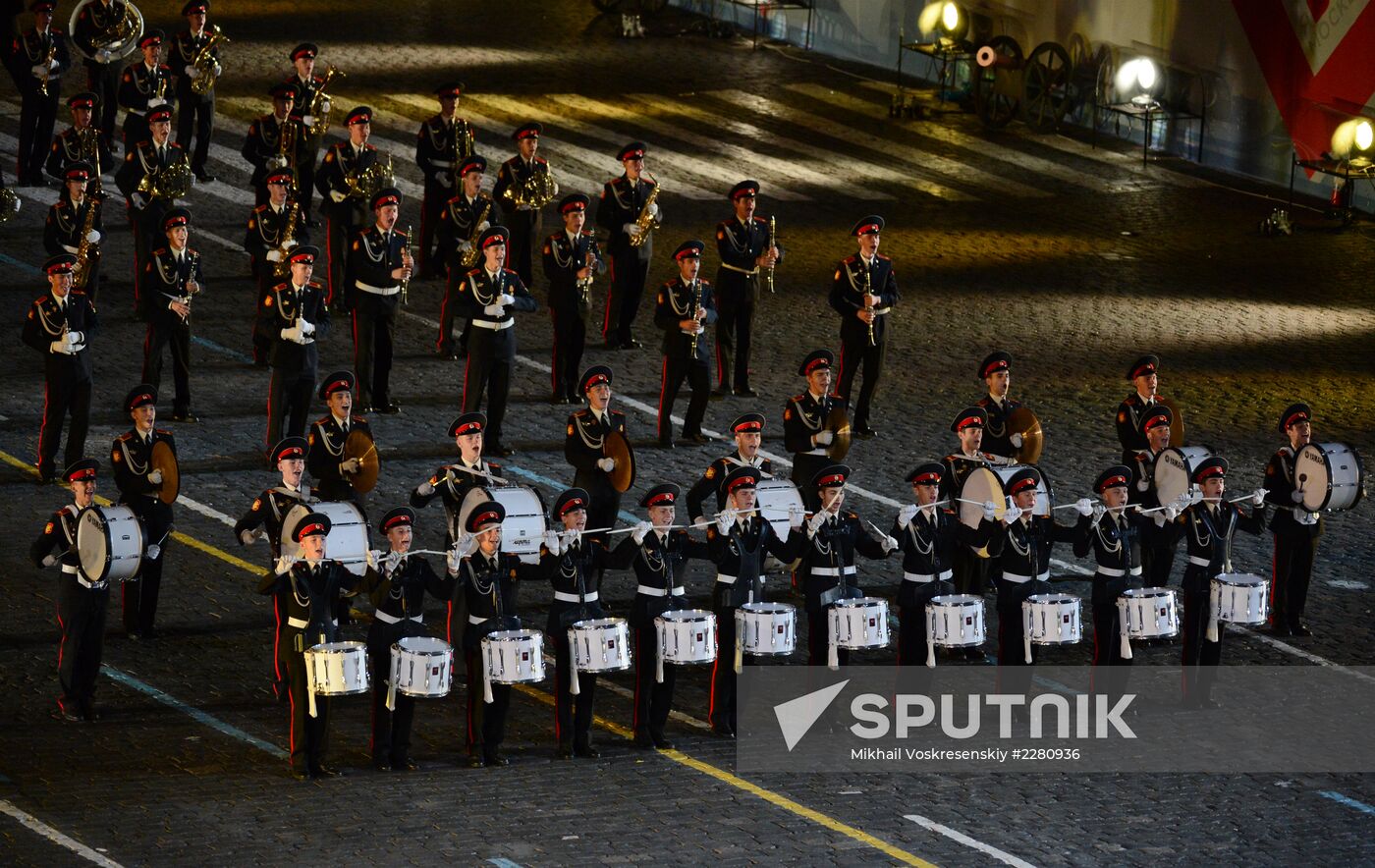 Closing of Spasskaya Tower Festival