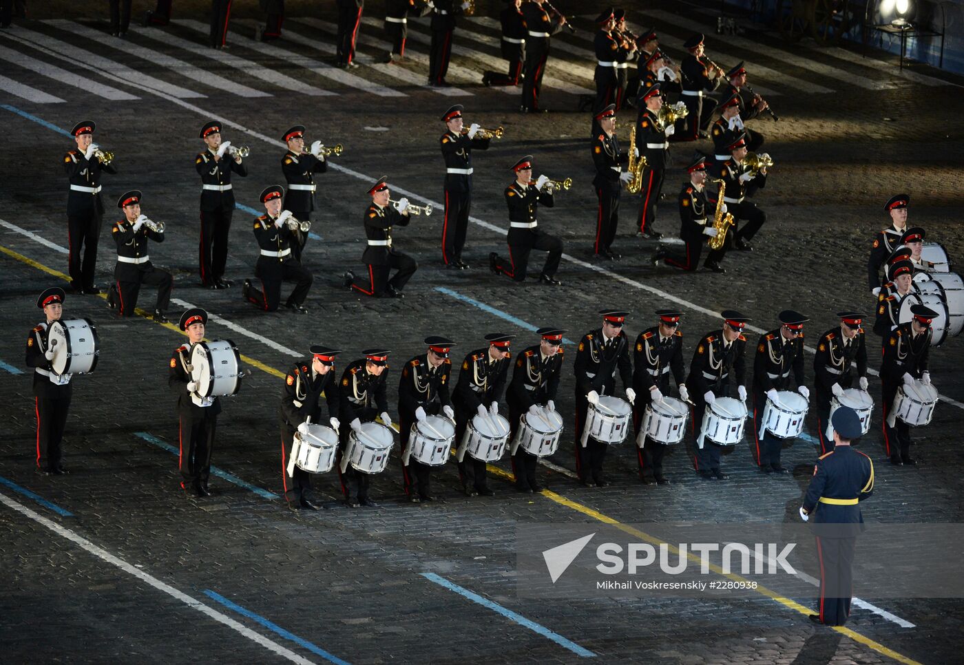 Closing of Spasskaya Tower Festival