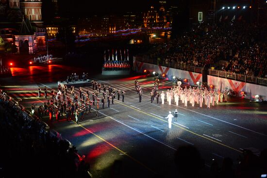 Closing of Spasskaya Tower Festival