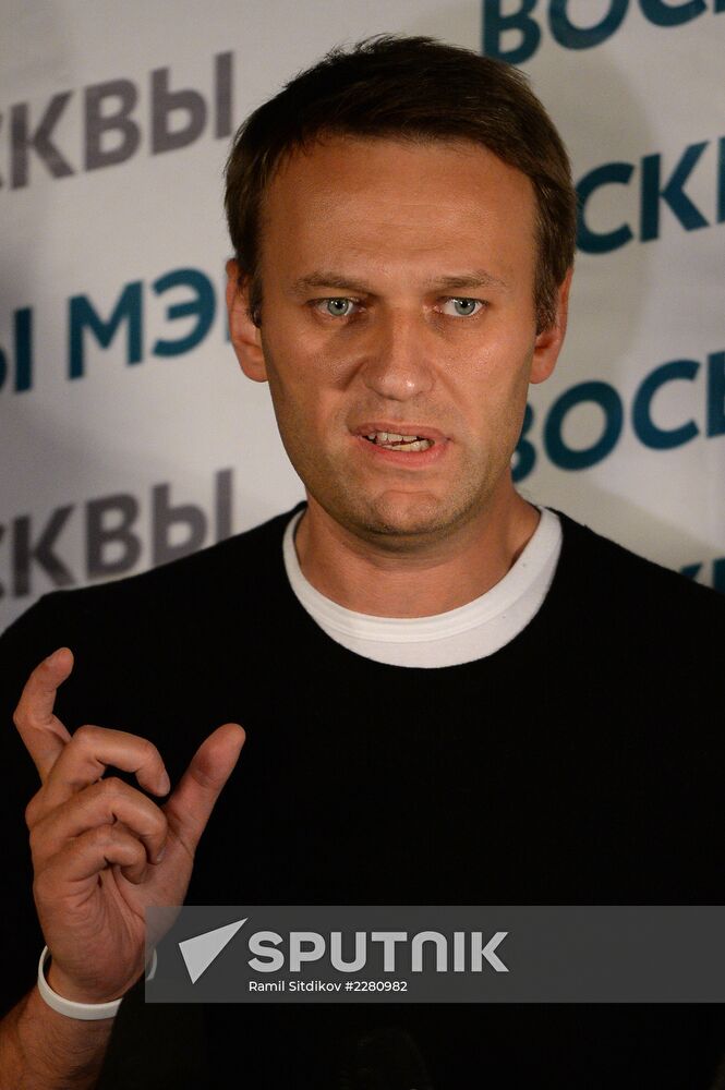 News conferences with Moscow mayoral candidates